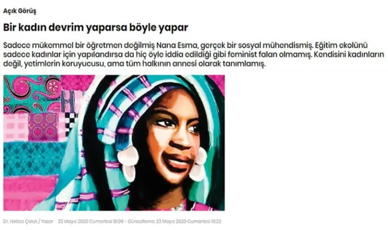 Bir kadın devrim yaparsa böyle yapar